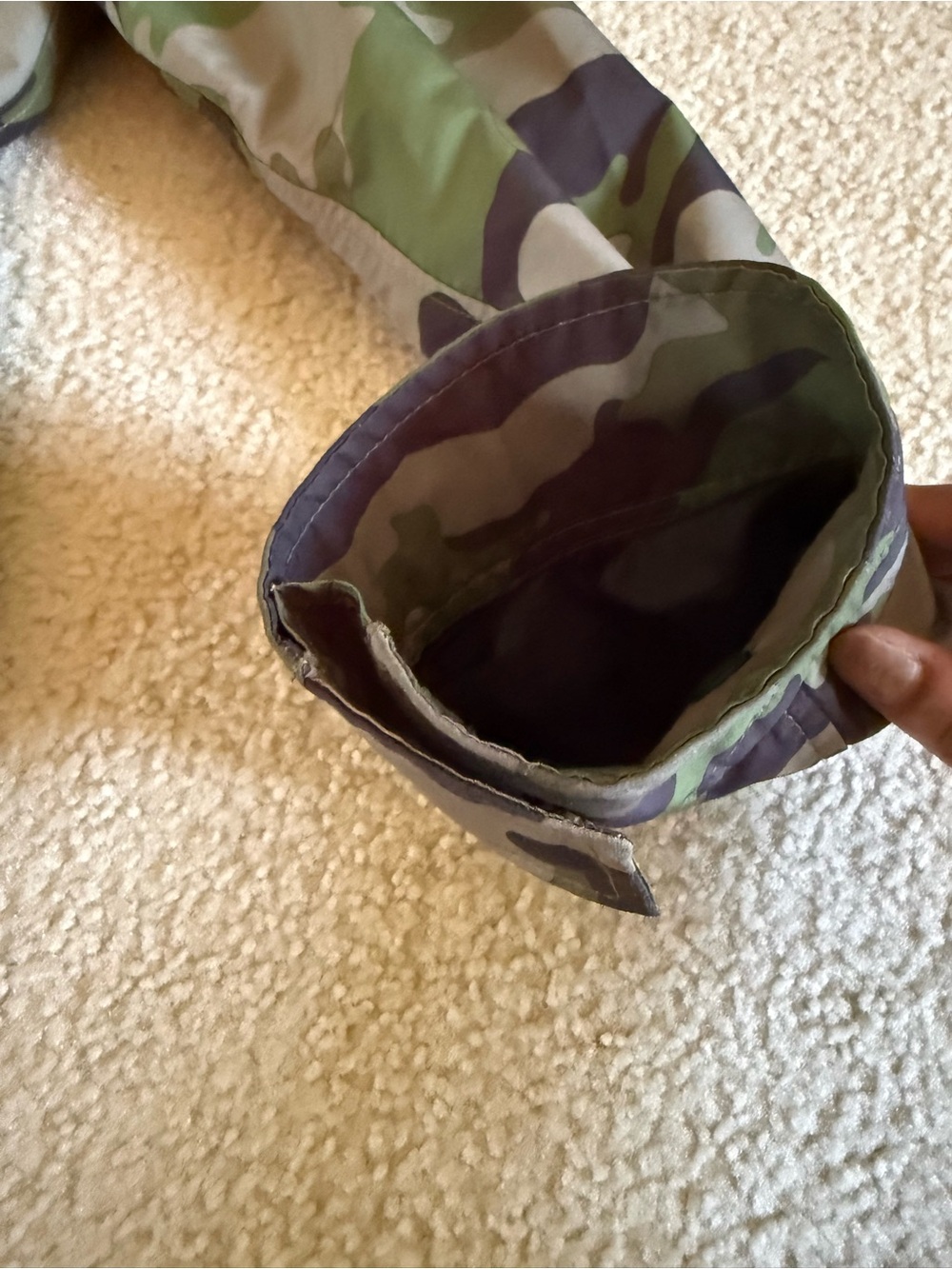 Canada goose  Camo Hooded crew trench size L Jacket - Picture 2 of 8